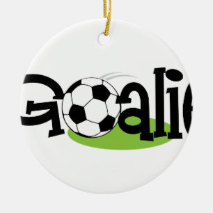 Soccer Goalie Keramisch Ornament