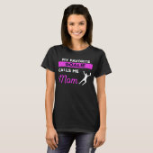 Soccer Goalie mama T-shirt (Voorkant volledig)