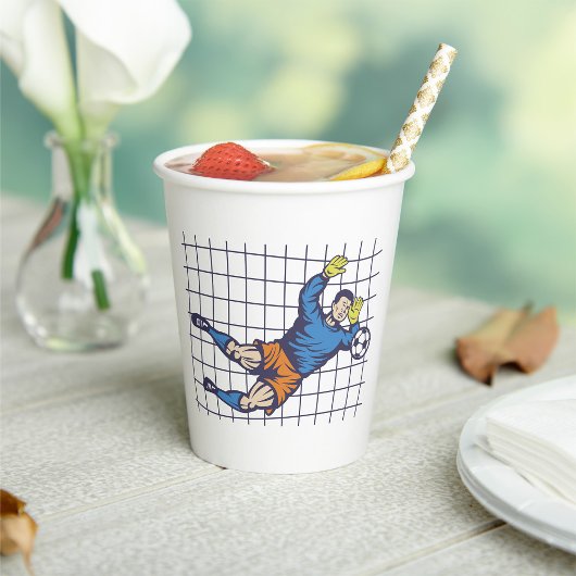 Soccer Goalie Papieren Bekers