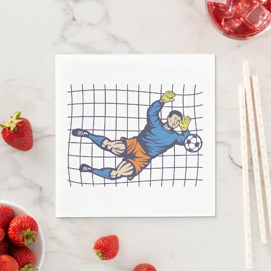 Soccer Goalie Servet