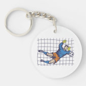Soccer Goalie Sleutelhanger (Voorkant)
