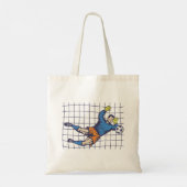 Soccer Goalie Tote Bag (Achterkant)