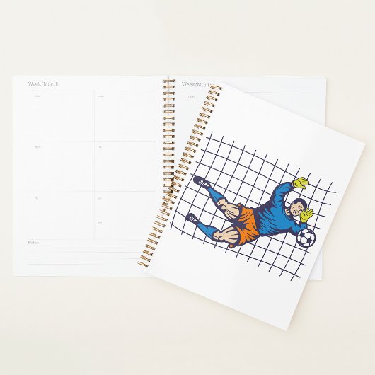 Soccer Goalkeeper Diving Save Planner