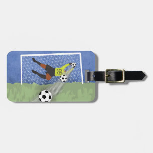 Soccer Goalkeeper Drawing Gym Bag Bagagelabel