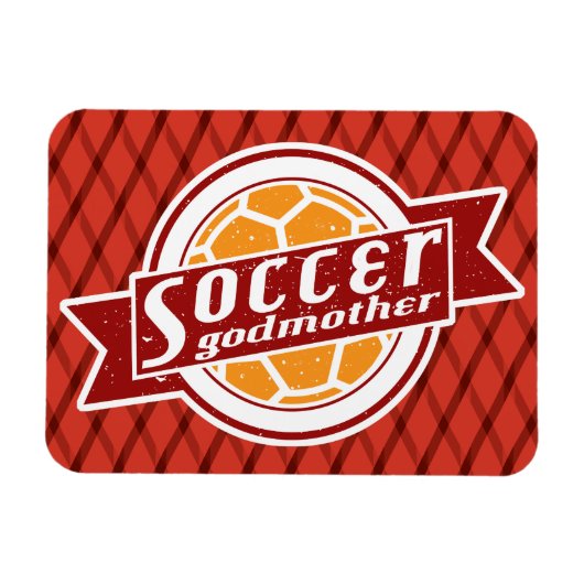 Soccer Godmoeder Magneet (Horizontaal)