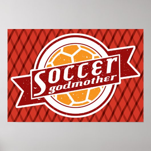 Soccer Godmoeder Print (Voorkant)
