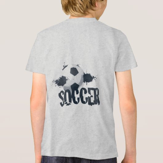 Soccer Graffiti Kids T-Shirt (Achterkant)