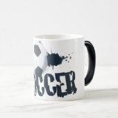 Soccer Graffiti Mug Magische Mok (Voorkant rechts)