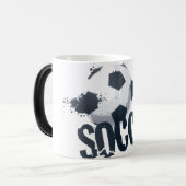 Soccer Graffiti Mug Magische Mok (Voorkant links)