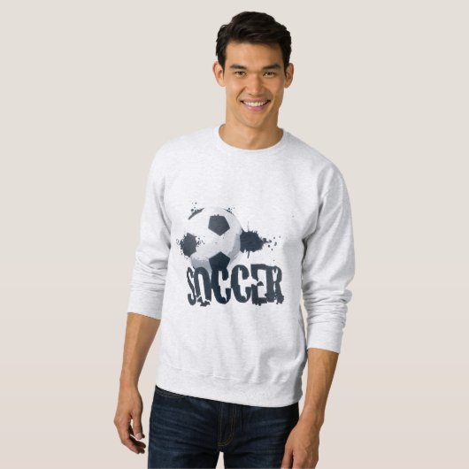 Soccer Graffiti Sweatshirt (Voorkant volledig)
