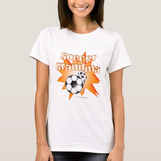 Soccer Grandma T-shirt (Voorkant)
