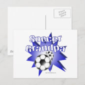 Soccer Grandpa Briefkaart (Voorkant / Achterkant)