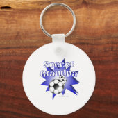 Soccer Grandpa Sleutelhanger (Voorkant)