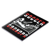 Soccer Grandpa Sportsman Granddad Notitieboek (Linkerzijde)