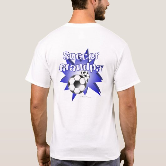 Soccer Grandpa T-shirt (Achterkant)