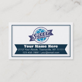 Soccer Grandpa  Visitekaartjes