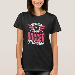 Soccer Graphic Women Girls Kinder Soccer Player 2 T-shirt