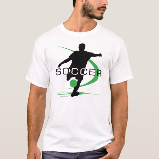 Soccer Green T-Shirt (Voorkant)