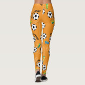 Soccer Halloween Leggings (Achterkant)