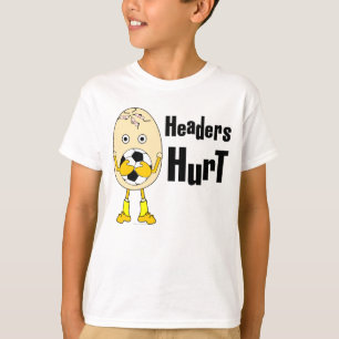 Soccer Headers Hurt T-shirt