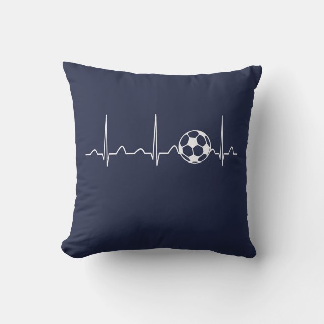 SOCCER HEARTBEAT KUSSEN (Voorkant)