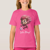 Soccer Hedégel T-shirt (Voorkant)