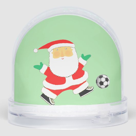 Soccer Holiday Gift Sport Stocking Stuffer Sneeuwbol (Achterkant)