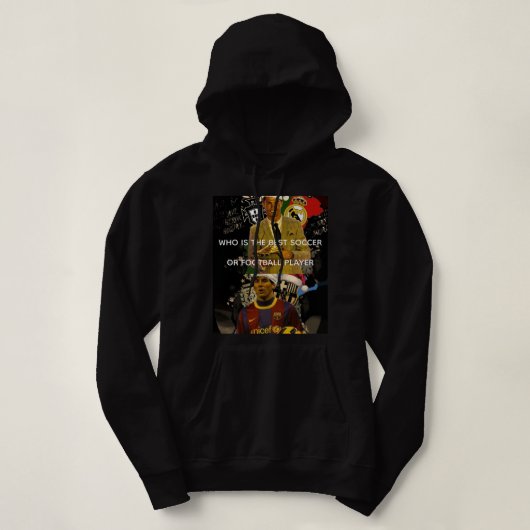 SOCCER HOODIE (Design voorkant)