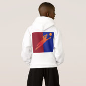 Soccer Hoodie (Achterkant volledig)