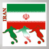 Soccer Iran Poster (Voorkant)
