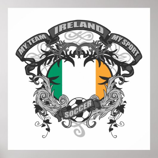 Soccer Ireland Poster (Voorkant)