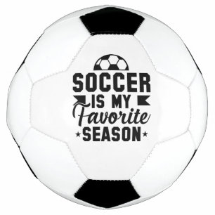 Soccer Is My Favorite Season Voetbal