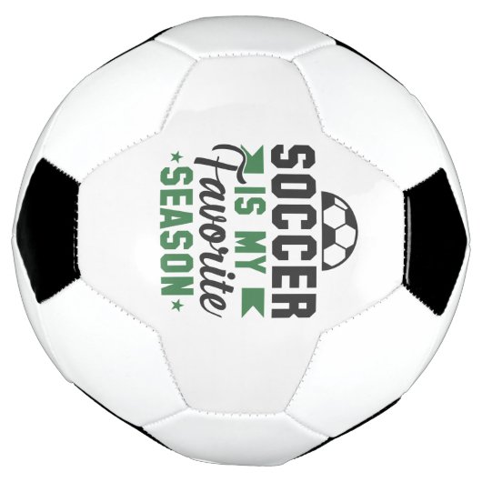 Soccer Is My Favorite Season Voetbal (Gedraaid)