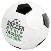 Soccer Is My Favorite Season Voetbal (Drie kwart)