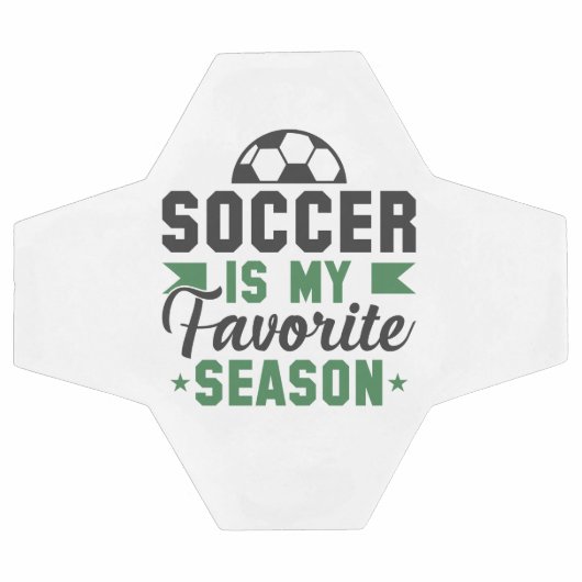 Soccer Is My Favorite Season Voetbal (Enkel)