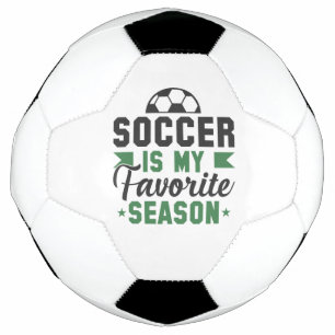 Soccer Is My Favorite Season Voetbal