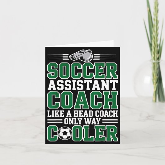 Soccer Istant Coach Like A Head Coach Only Way Coo Kaart (Voorkant)