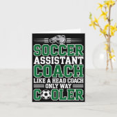 Soccer Istant Coach Like A Head Coach Only Way Coo Kaart (Gele Bloem)