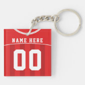 Soccer Jersey Keyring, Football Sleutelhanger (Achterkant)
