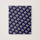 Soccer Jigsaw Puzzle Dark Blue Legpuzzel (Verticaal)