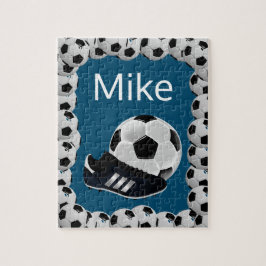 Soccer Jigzaag Puzzle Legpuzzel