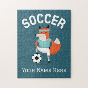 Soccer jigzaag Puzzle Legpuzzel