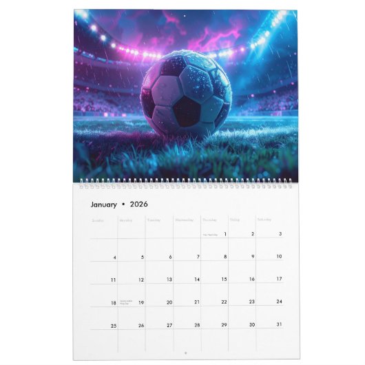 SOCCER KALENDER (Jan 2026)