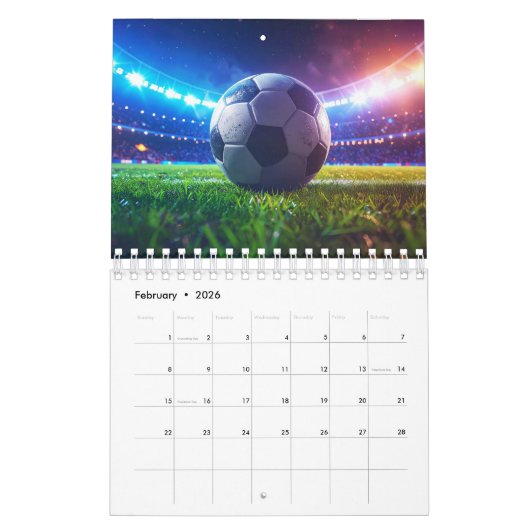 SOCCER KALENDER (Feb 2026)