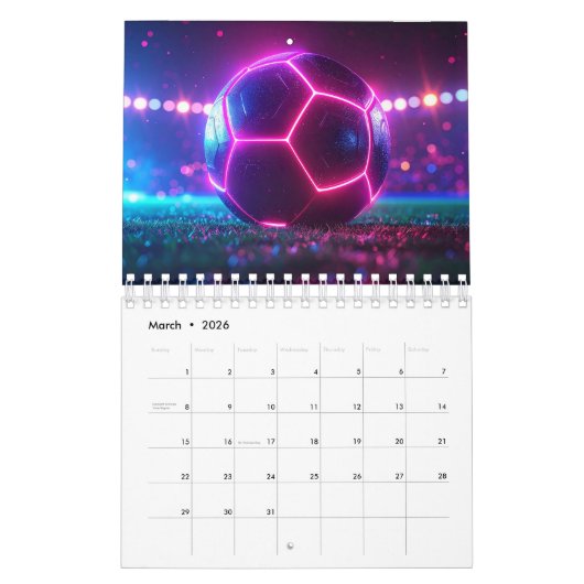 SOCCER KALENDER (Mar 2026)