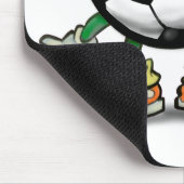 Soccer Kerstmis Muismat (Hoek)