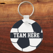Soccer Keychain Player Team Futbol Sports Gifts (Achterkant)