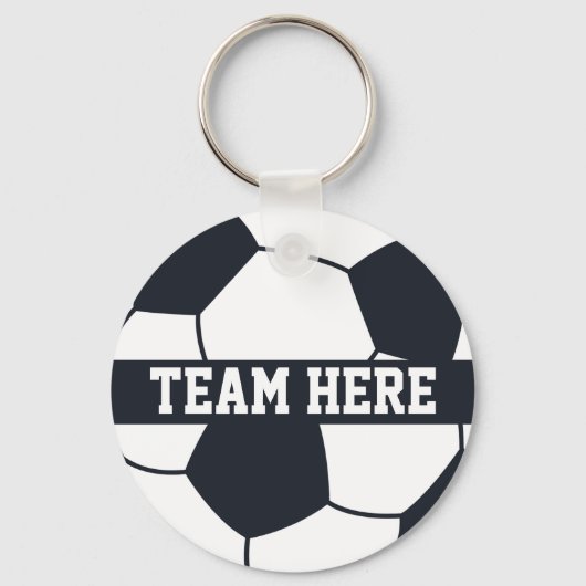 Soccer Keychain Player Team Futbol Sports Gifts (Achterkant)