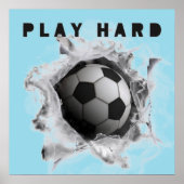 Soccer Kick Poster (Voorkant)