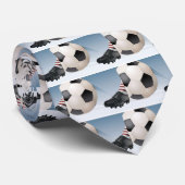 Soccer Kick Stropdas (Opgerold)